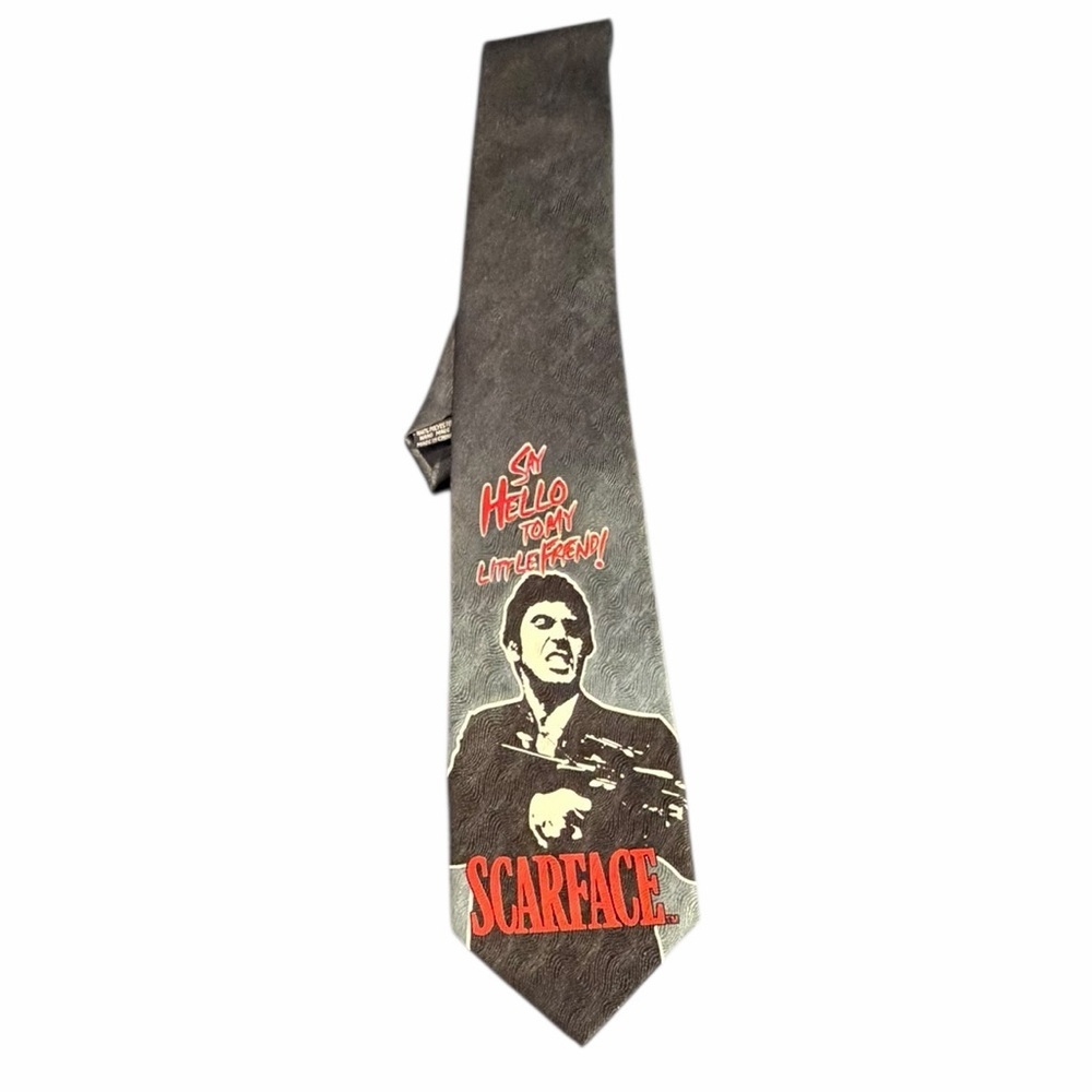Scarface Say Hello To My Little Friend Tie Dry Cleaned